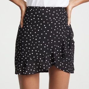 Jack by BB Dakota Polka Dot Skirt Size S